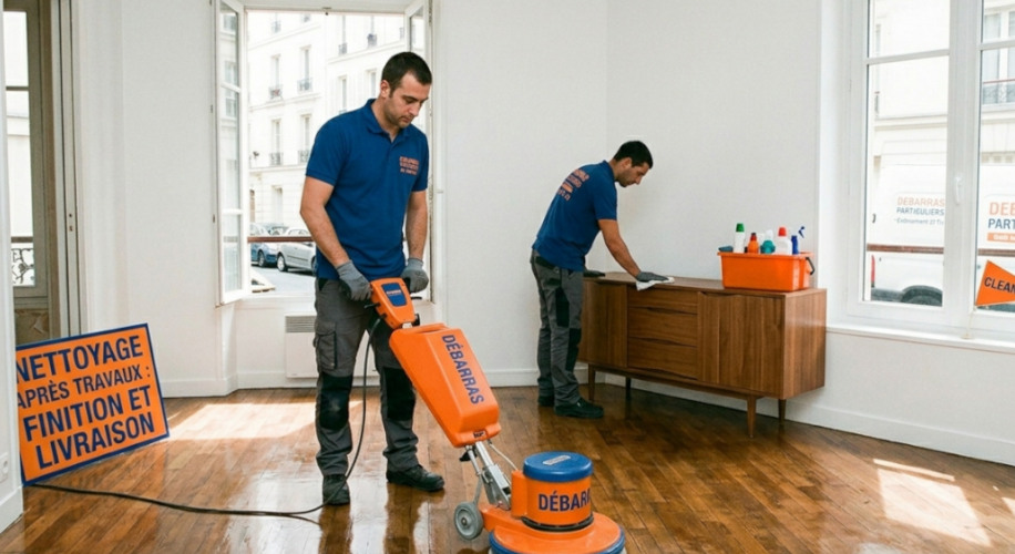 Débarras NETTOYAGE APRÈS TRAVAUX